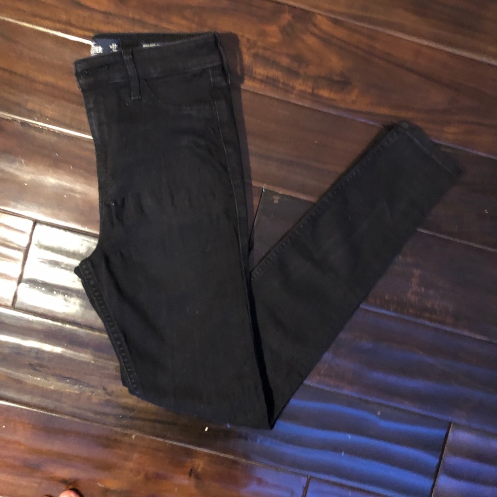 Hollister black high-rise jeans legging